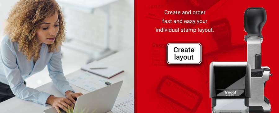 Quickly Create Your Custom Stamp - Enter Text, Style, and Preview Instantly. Click on the image below to begin!