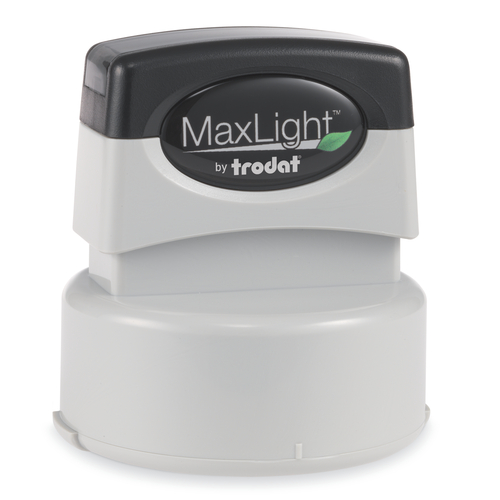 Texas Notary MaxLight XL2-535 Pre-Inked Round Stamp