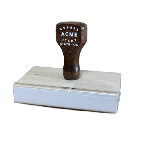 2 x 2 Hand Stamp